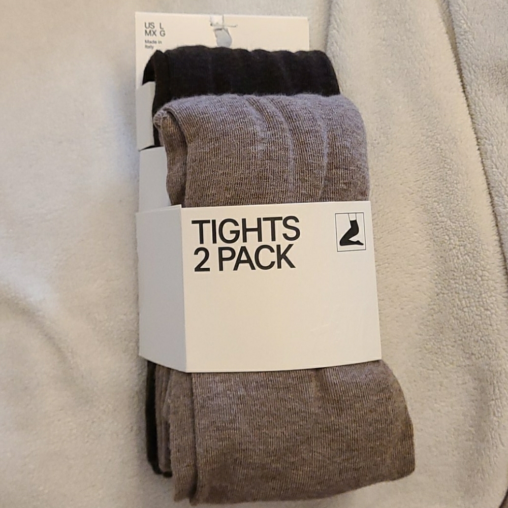 2 pack of H&M winter tights